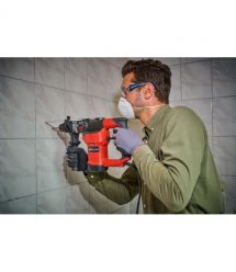 Einhell Перфоратор TC-RH 28 3F, 950 Вт, SDS+, бочковой, 3.5 Дж, 990 об/мин, кейс, 4.77 кг Einhell Перфоратор TC-RH 28 3F, 950 Вт, SDS+, бочковой, 3.5 Дж, 990 об/мин, кейс, 4.77 кг