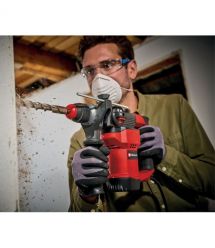 Einhell Перфоратор TC-RH 28 3F, 950 Вт, SDS+, бочковой, 3.5 Дж, 990 об/мин, кейс, 4.77 кг Einhell Перфоратор TC-RH 28 3F, 950 Вт, SDS+, бочковой, 3.5 Дж, 990 об/мин, кейс, 4.77 кг