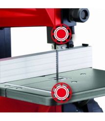 Einhell Пила ленточная TC-SB 200/1, 250 Вт, 1400 об/мин, 900 м/мин, стол 305x305 мм, вилет 200 мм, 15.8 кг