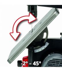 Einhell Пила ленточная TC-SB 200/1, 250 Вт, 1400 об/мин, 900 м/мин, стол 305x305 мм, вилет 200 мм, 15.8 кг