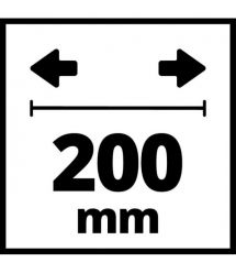 Einhell Пила ленточная TC-SB 200/1, 250 Вт, 1400 об/мин, 900 м/мин, стол 305x305 мм, вилет 200 мм, 15.8 кг