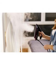 Gorenje Утюг-парогенератор, 3000Вт, 1500мл, паровой удар -160гр, дисплей, керам. подошва, черный
