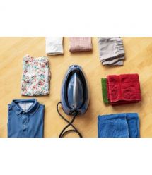 Gorenje Утюг-парогенератор, 3000Вт, 1500мл, паровой удар -160гр, дисплей, керам. подошва, синий