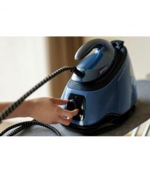 Gorenje Утюг-парогенератор, 3000Вт, 1500мл, паровой удар -160гр, дисплей, керам. подошва, синий
