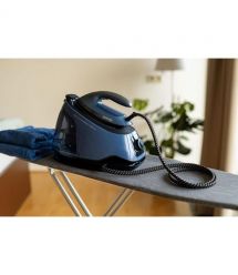 Gorenje Утюг-парогенератор, 3000Вт, 1500мл, паровой удар -160гр, дисплей, керам. подошва, синий