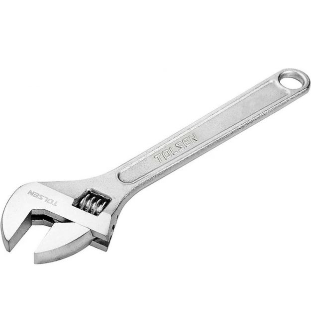 Tolsen Ключ разводной, рабочий диапазон 0-43мм, 375мм, CrV