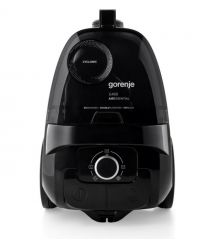 Gorenje Пылесос контейнерный, 800Вт, конт пыль -3.3л, HEPA, черный