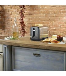 Gorenje Тостер Gorenje 950Вт, функц. разморозки, автоотключение, пластик + металл, черный