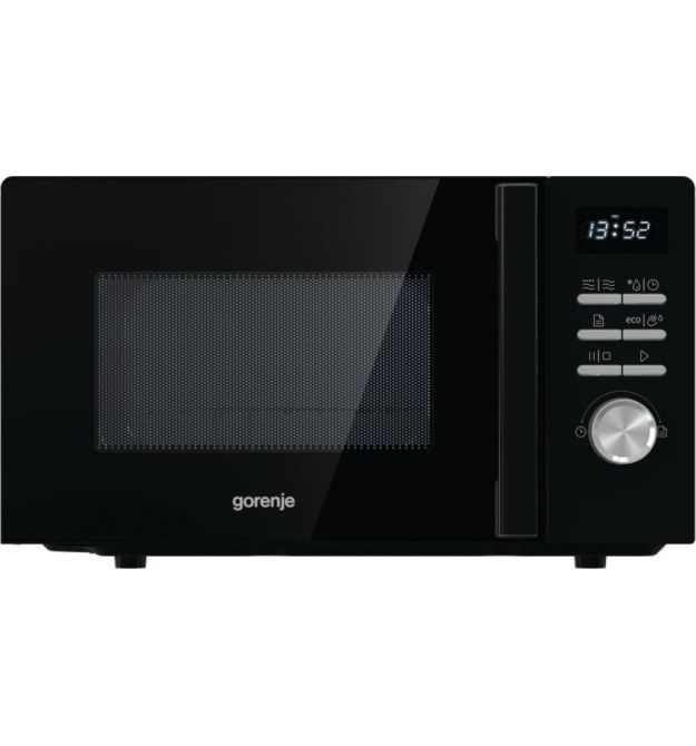 Gorenje Микроволновая печь Gorenje, 20л, электр. управл., 800Вт, гриль, дисплей, 11 программ, черный
