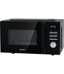 Gorenje Микроволновая печь Gorenje, 20л, электр. управл., 800Вт, гриль, дисплей, 11 программ, черный