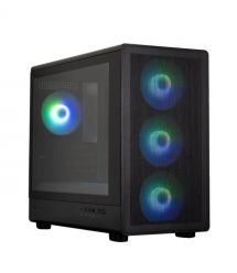 Zalman Корпус M5 без БП, 1xUSB3.0, 1xUSB2.0, 1x Type C, 4x120мм ARGB, VGA 410мм, LCS ready, TG Side Panel, ATX, чёрный