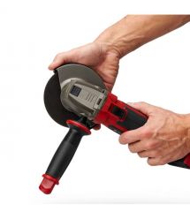 Einhell Шлифмашина угловая аккумуляторная TE-AG 18/125-2 Li 1x4.0 Ah, PXC, 18В, аккумулятор 4 Ач, 125 мм, 8500 об/мин, 2.32 кг