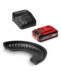 Einhell Шлифмашина угловая аккумуляторная TE-AG 18/125-2 Li 1x4.0 Ah, PXC, 18В, аккумулятор 4 Ач, 125 мм, 8500 об/мин, 2.32 кг