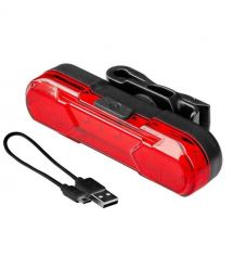 Neo Tools Фонарь велосипедный задний, 30 люмен, 3Вт, USB, 210мА·ч, 4 функции освещения, функция STOP, IPX4