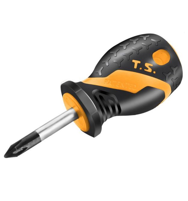 Tolsen Отвертка Эрго крестовая, PH1х38мм, сталь CrV