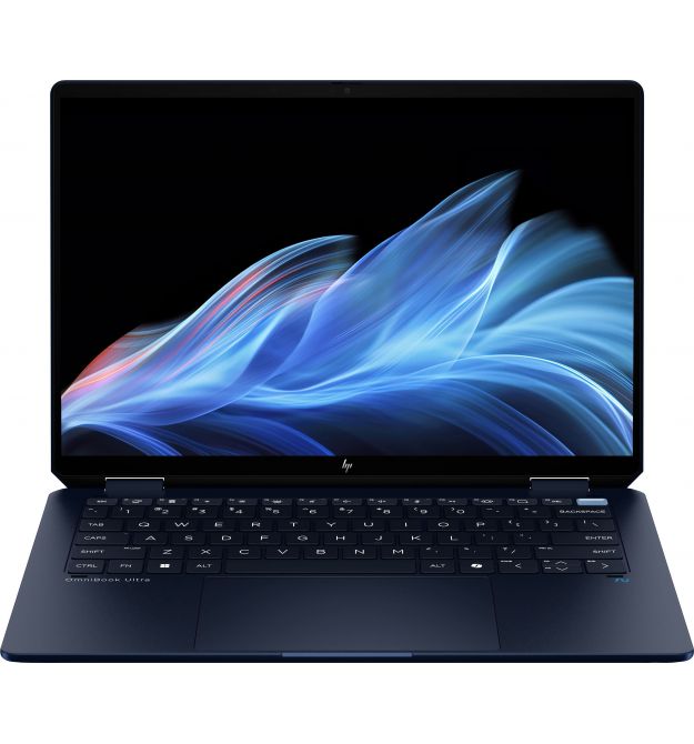 HP Ноутбук HP OmniBook Ultra Flip x360 14" 2.8K OLED Touch, Intel U7-256V, 16GB, F512GB, UMA, Win11, синий