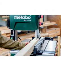 Metabo Пила ленточная BAS 318 PRECISION WNB, 900Вт, высота реза 170мм, опора 560x400мм, 79кг