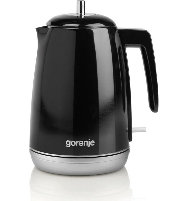 Gorenje Электрочайник 1.7л, Strix контроль, черный