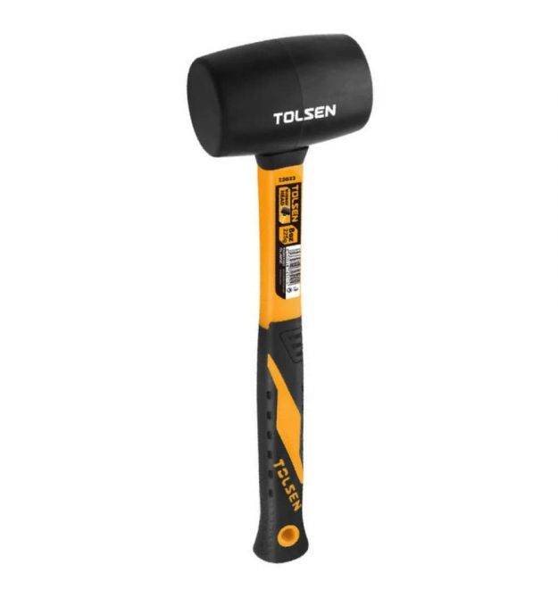 Tolsen Киянка резиновая Tolsen 675г 35мм рукоятка стекловолокно