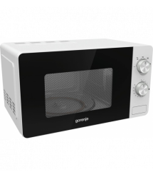 Gorenje Микроволновая печь, 20л, мех. управл., 800Вт, белый