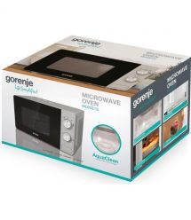Gorenje Микроволновая печь, 20л, мех. управл., 800Вт, серебристый