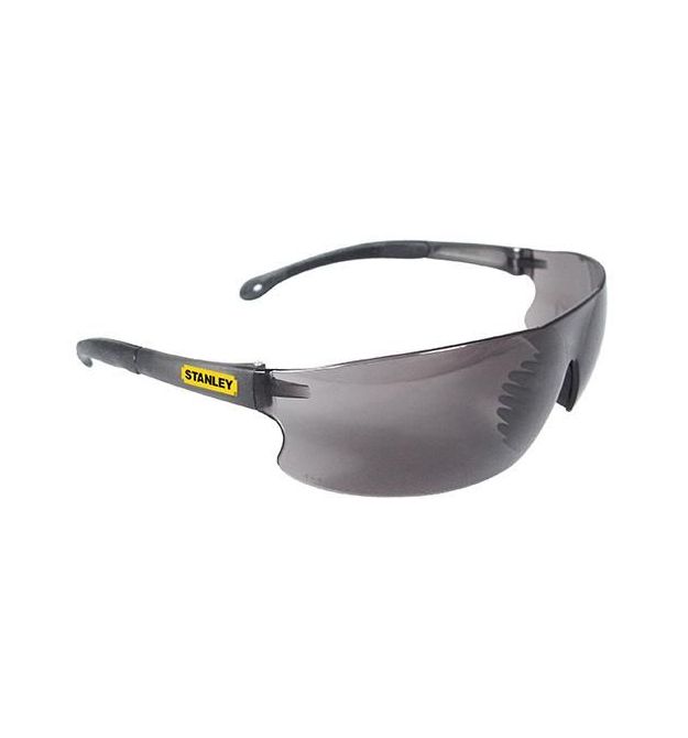 Stanley Очки защитные Stanley, резиновые скобки, поликарбонат, затемненные