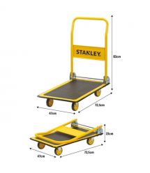 Stanley Тележка грузовая Stanley платформенная, антискользящая поверхность, платформа 73,5x47см, до 150кг, вес 7.7кг