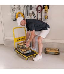 Stanley Тележка грузовая Stanley платформенная, антискользящая поверхность, платформа 73,5x47см, до 150кг, вес 7.7кг