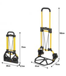Stanley Тележка грузовая Stanley универсальная, складная, платформа 39х29см, до 60кг, вес 3.5кг