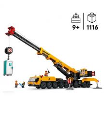 LEGO Конструктор City Жовтий передвижной строительный кран