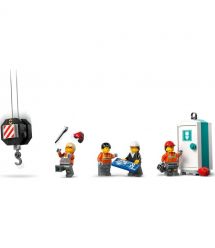 LEGO Конструктор City Жовтий передвижной строительный кран
