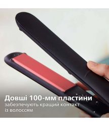 Philips Випрямитель Series 3000, темп.режимов-6, 160-230С, керамика, черный