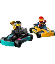 LEGO Конструктор City Картинг и гонщики