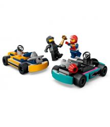 LEGO Конструктор City Картинг и гонщики