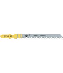 Milwaukee Полотно пилочное для электролобзика T144D по дереву, шаг зуба 4мм х 75мм, 5шт