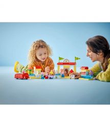 LEGO Конструктор DUPLO Peppa Pig Супермаркет Пеппы