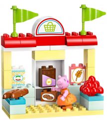 LEGO Конструктор DUPLO Peppa Pig Супермаркет Пеппы