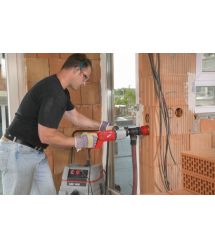 Milwaukee Дрель ударная DD2-160XE 1500Вт для сухого алмазного бурения 0-3000об·мин кейс 4.2кг