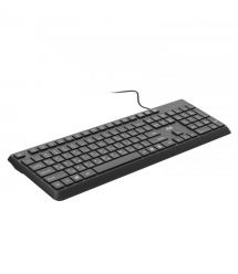 2E Клавиатура мембранная KS405 104key, USB-A, EN/UK, чёрный