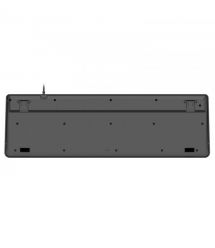 2E Клавиатура мембранная KS405 104key, USB-A, EN/UK, чёрный