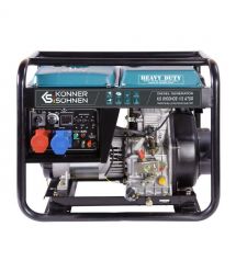 Könner & Söhnen Генератор дизельный KS 8100HDE-1/3 ATSR (EURO V), 230/400В, 5.5/6.0кВт, предстартовый подогрев, выход ATS, 117кг