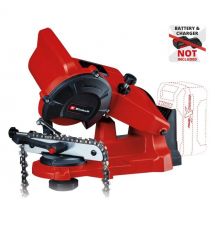 Einhell Станок для заточки цепей аккумуляторный GE-CS 18 Li - Solo, 18В PXC, 6500 об/мин, диск 108х23мм, 1.68кг, без АКБ и ЗУ
