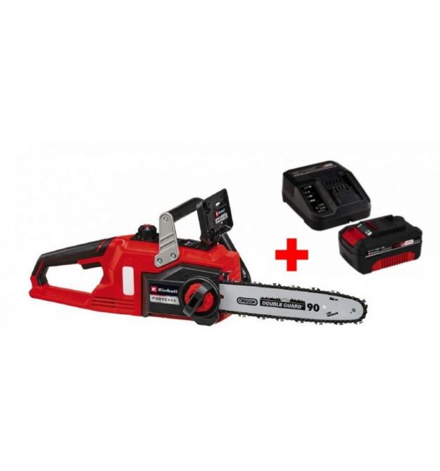 Einhell Пила цепная аккумуляторная FORTEXXA 18/30 Li Kit, 18В акб 1х4.0А·час PXC, 30см, 4.1кг