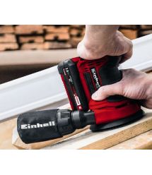 Einhell Шлифмашина эксцентриковая аккумуляторная TE-RS 18 Li Kit, 18В,акб 1х2.5А·час 125мм, 14000-22000кол/мин, 1.2кг