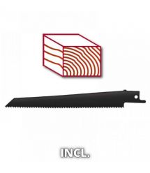 Einhell Пила сабельная аккумуляторная TE-AP 18/22 Li Kit, PXC 18В, акб 1х2.5А·час,пропил 100мм, ход 22мм, 2600об/мин, 2кг