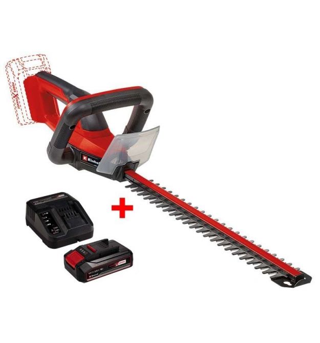 Einhell Кусторез аккумуляторный GE-CH 18/40 Li Kit, 18В акб 1х2.5А·час PXC, 40см, шаг реза 13мм, 2кг