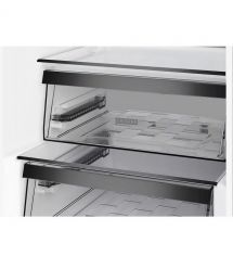 Whirlpool Холодильник с нижн. мороз., 203.5x60х66.3, холод.отд.-231л, мороз.отд.-104л, 2дв., А++, NF, инв., зона нулевая, серый