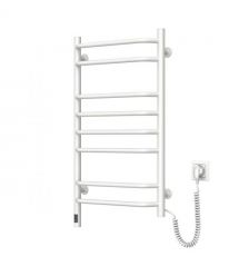 Navin Полотенцесушитель электрический Блюз, 800х480х123мм, таймер-регулятор, сталь, белый, правое подключение