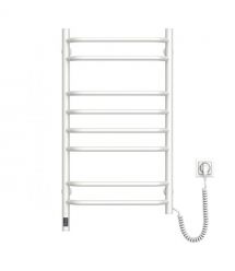 Navin Полотенцесушитель электрический Блюз, 800х480х123мм, таймер-регулятор, сталь, белый, правое подключение