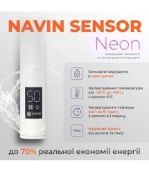 Navin Полотенцесушитель электрический Блюз, 800х480х123мм, таймер-регулятор, сталь, белый, правое подключение